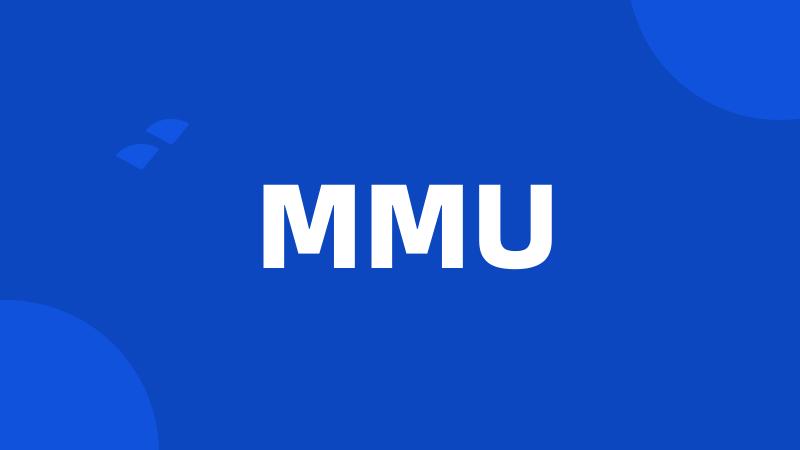 MMU