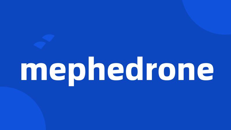 mephedrone