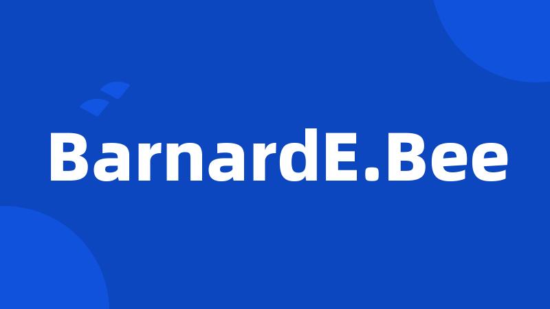 BarnardE.Bee