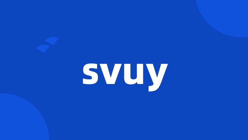 svuy