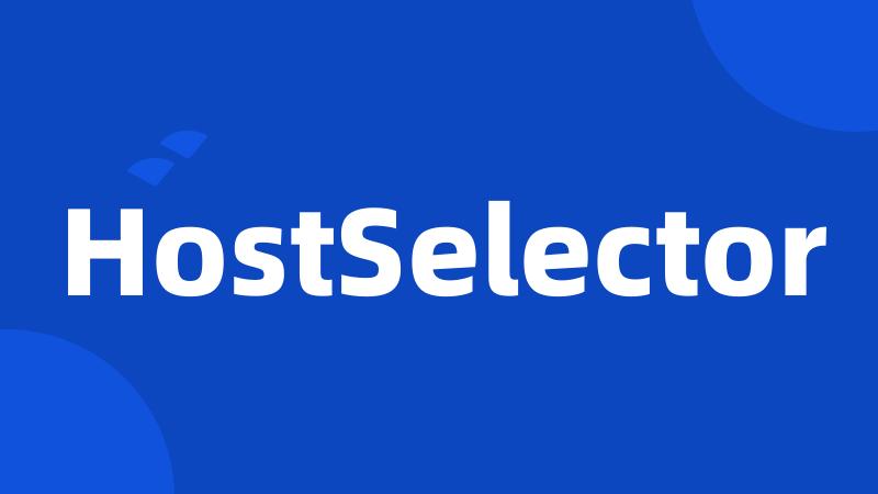 HostSelector