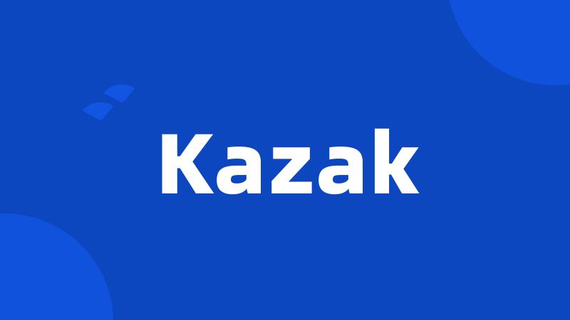 Kazak