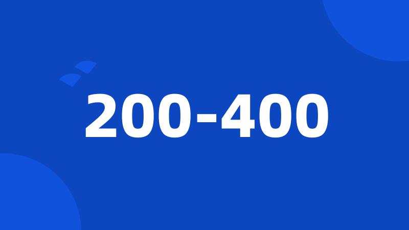 200-400