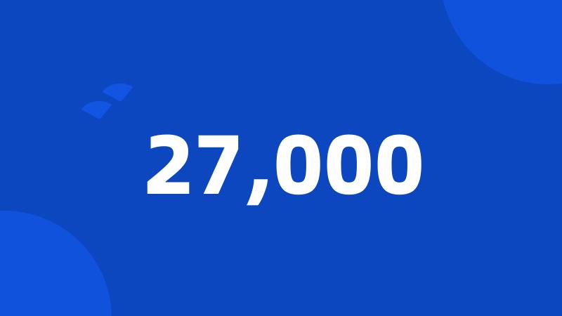 27,000