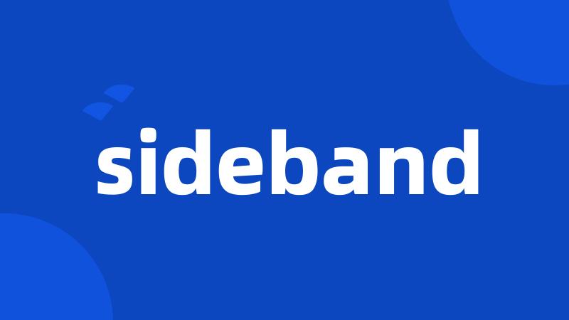 sideband