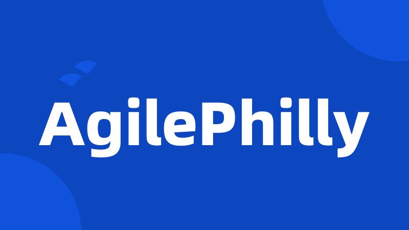 AgilePhilly