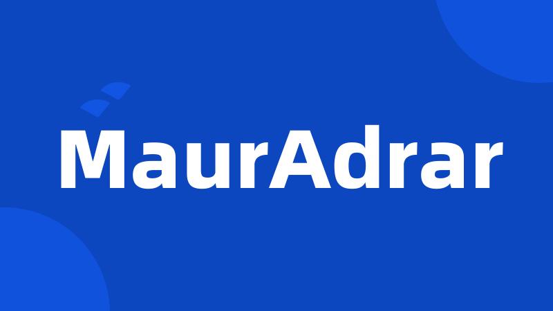 MaurAdrar