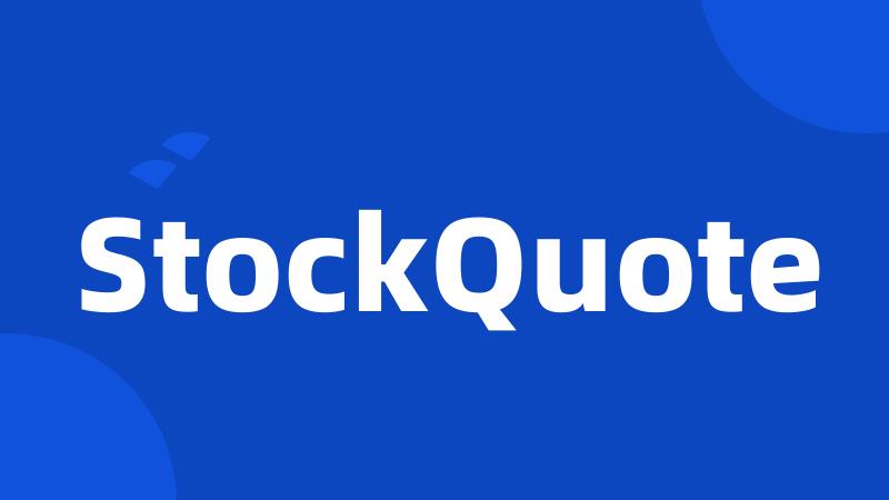 StockQuote