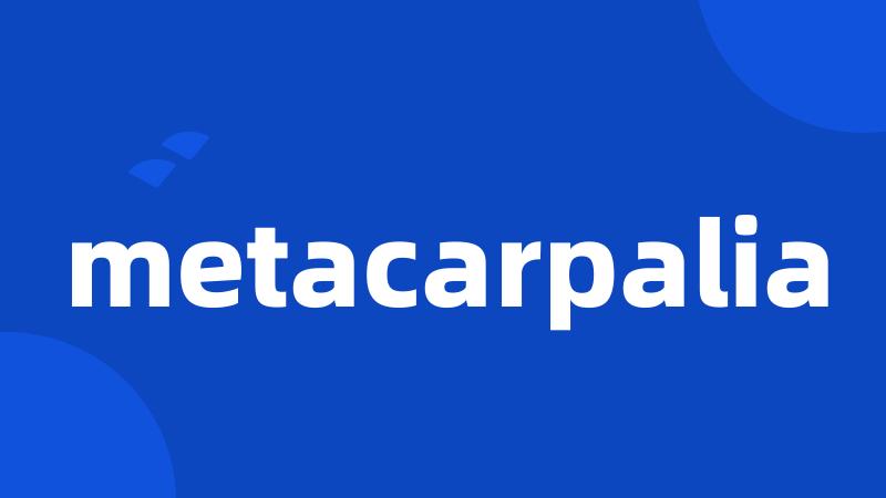 metacarpalia