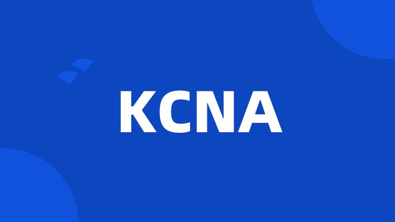 KCNA