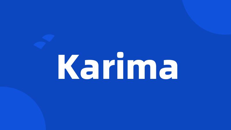 Karima