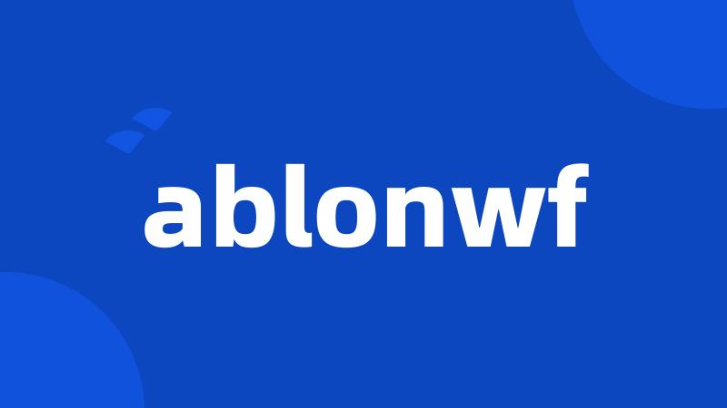 ablonwf