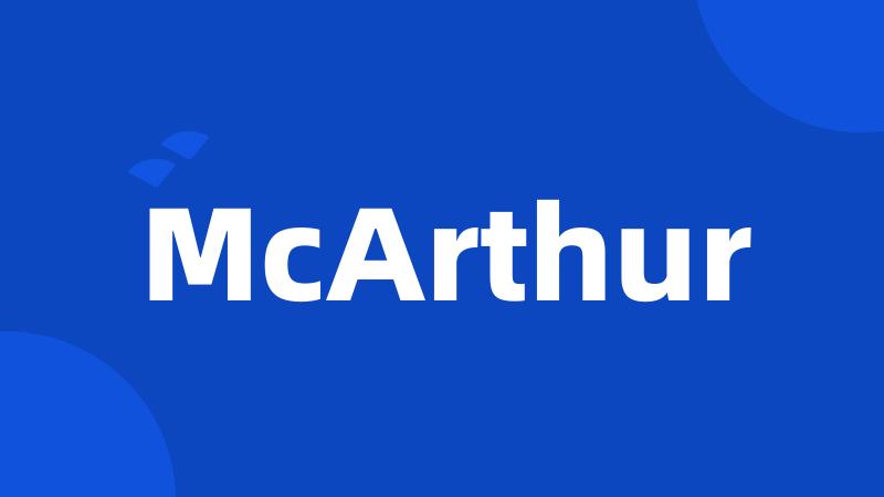 McArthur