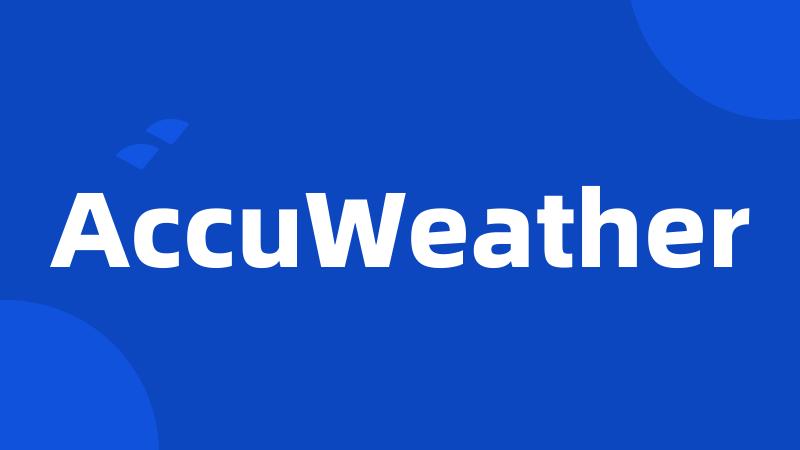 AccuWeather