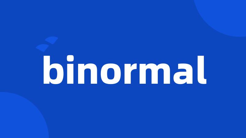 binormal