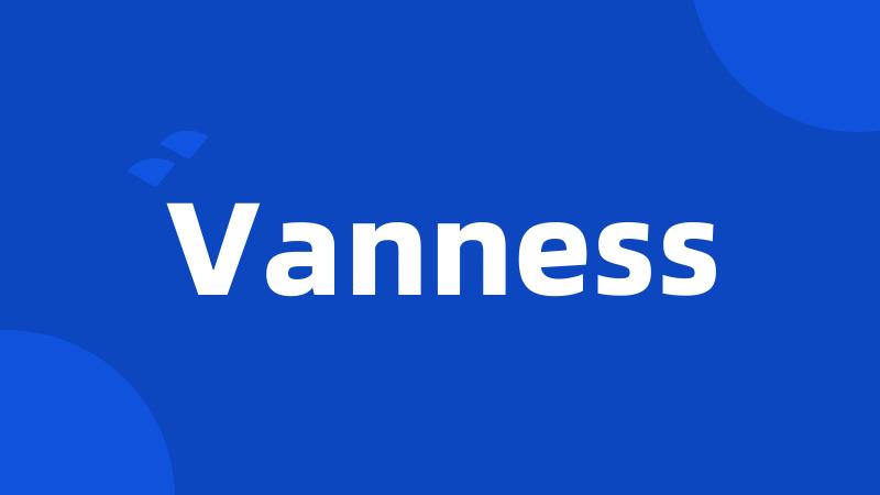 Vanness