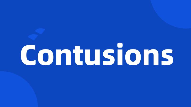 Contusions