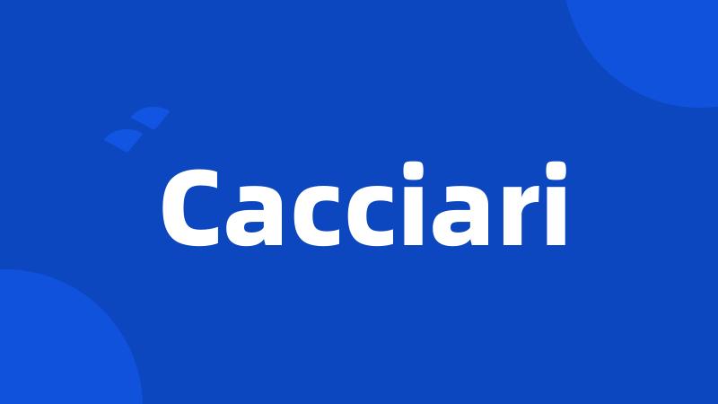 Cacciari