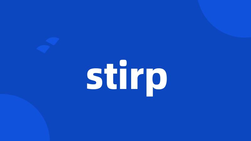 stirp