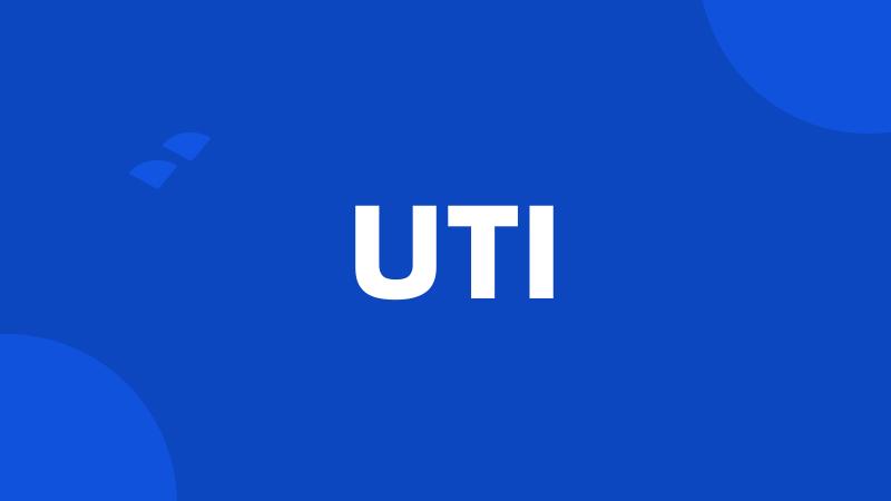 UTI