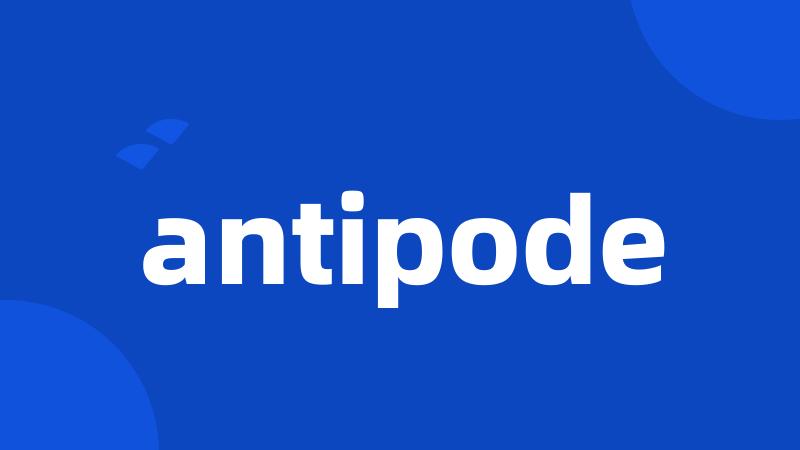 antipode