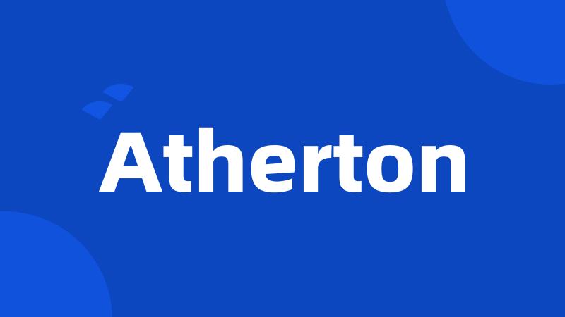 Atherton