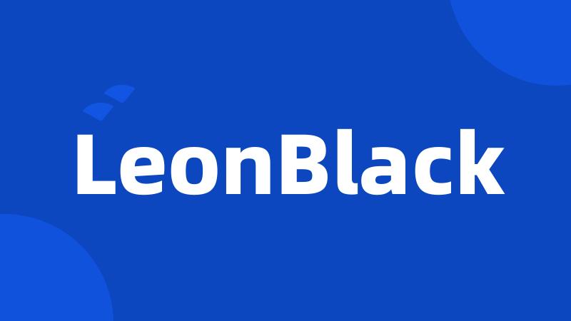 LeonBlack