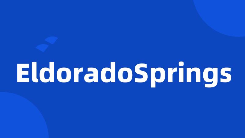 EldoradoSprings