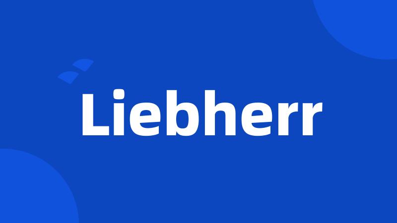 Liebherr