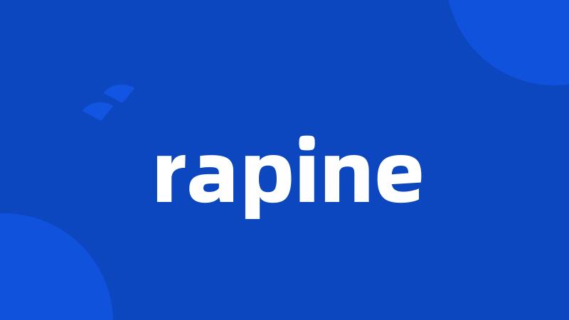 rapine