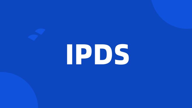 IPDS