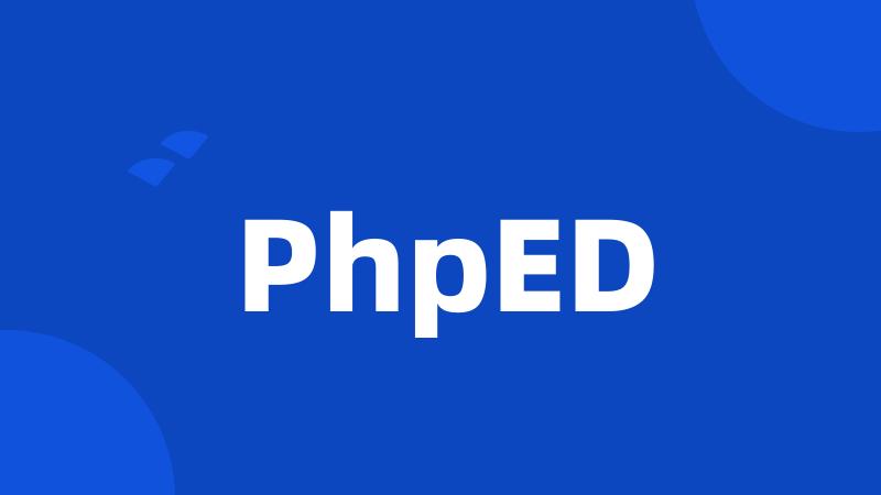 PhpED