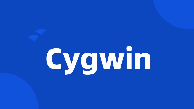 Cygwin