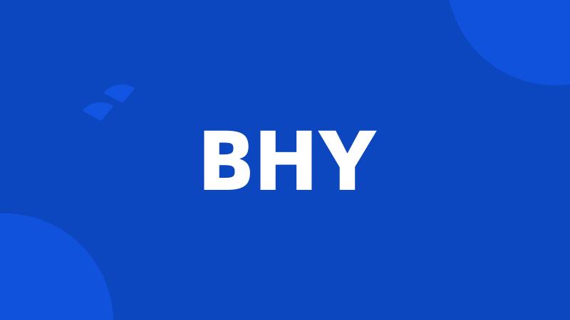 BHY