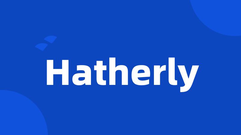 Hatherly