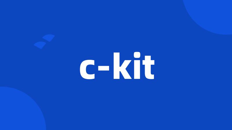 c-kit