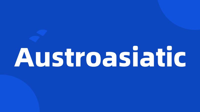 Austroasiatic