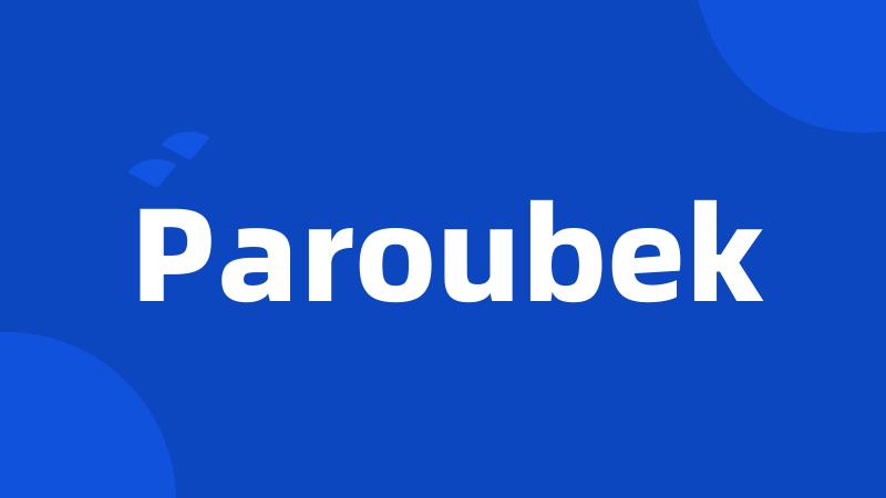 Paroubek