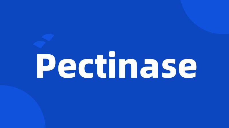 Pectinase