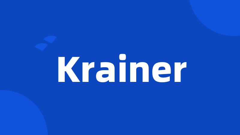 Krainer