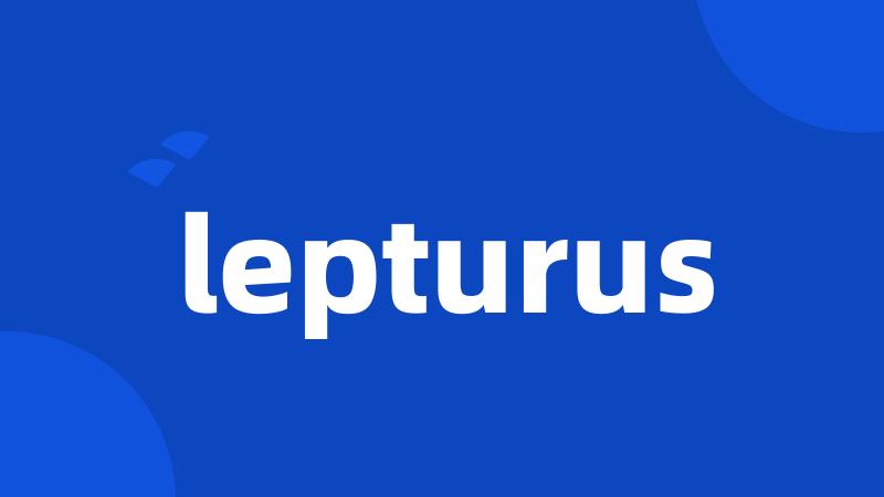 lepturus