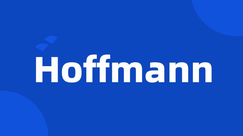 Hoffmann