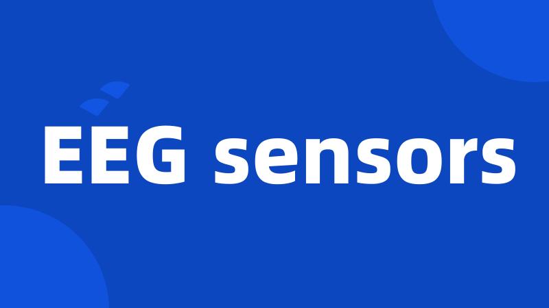 EEG sensors