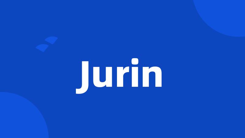 Jurin