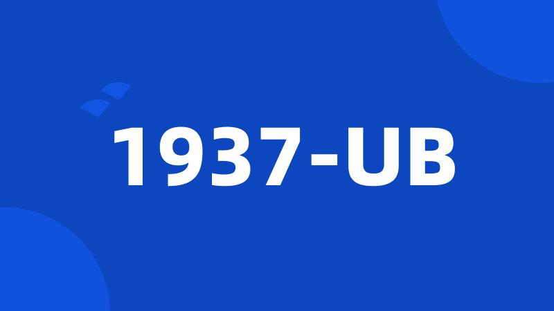 1937-UB