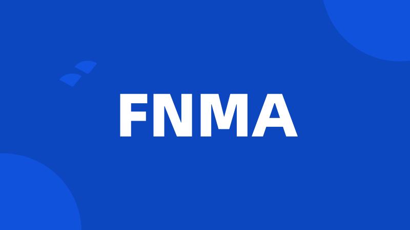 FNMA