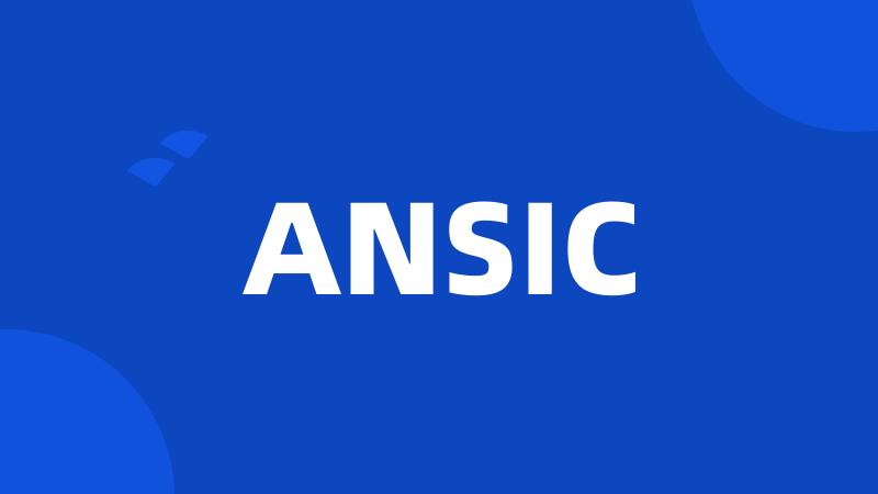 ANSIC