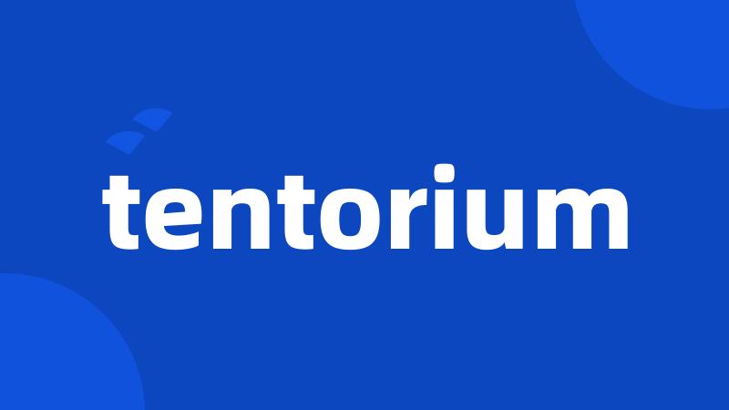 tentorium