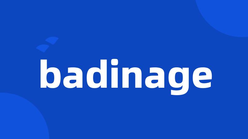 badinage