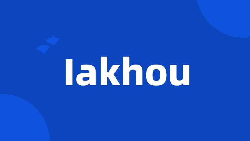 Iakhou